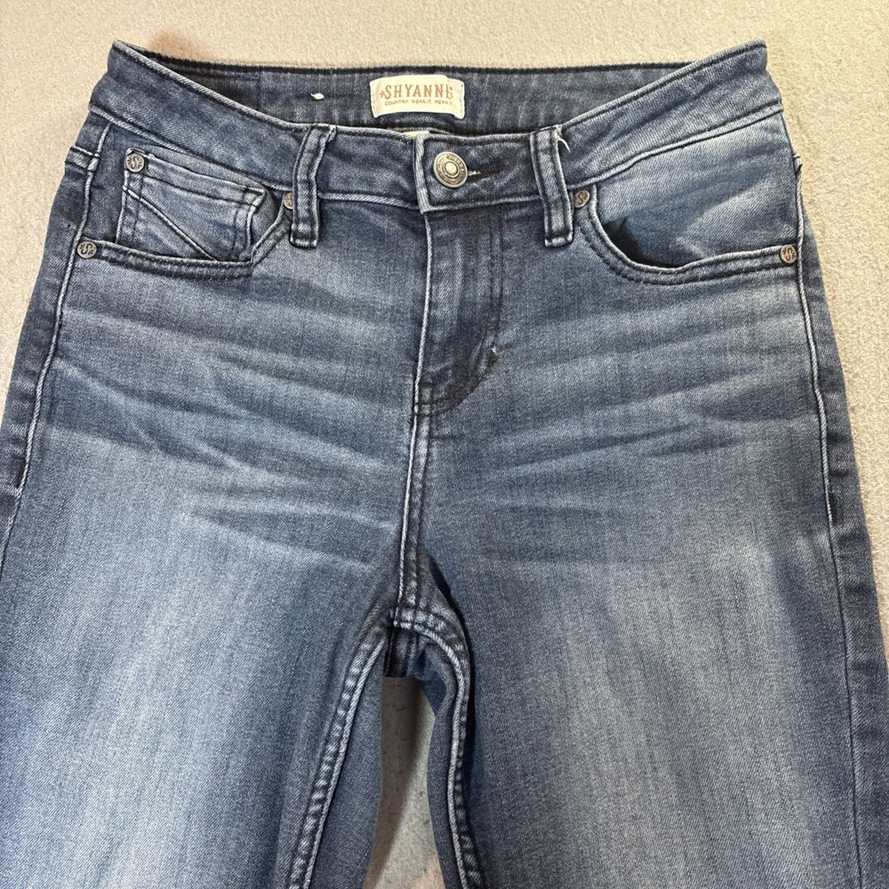 Shyanne Jeans Women's 28 Super Flare Bell Bottom Ripp Style Lot of 2 - Picture 4 of 16